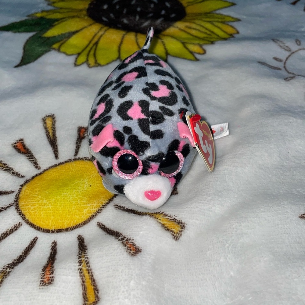 Miles TY Beanie Baby Cheetah Print